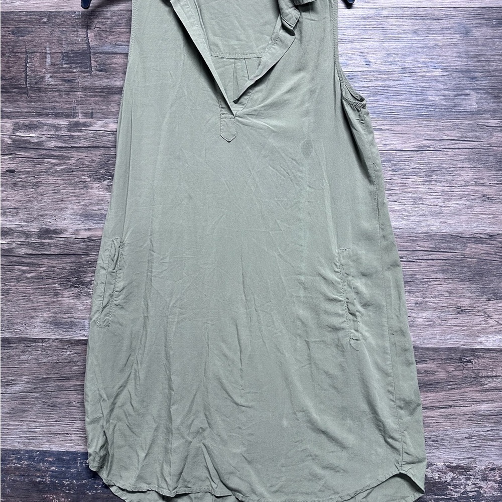 Lulu's Olive Green Sleeveless Dress
